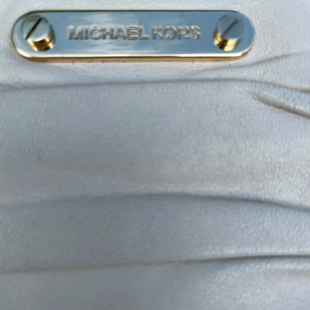Michael Kors Webster Ruched Leather Wallet Clutch